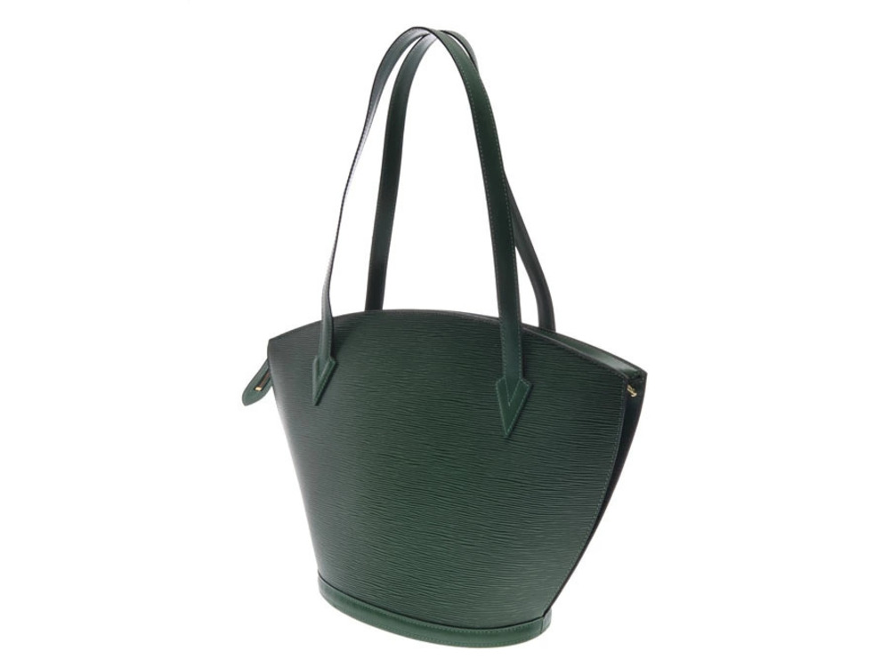 Louis Vuitton Saint Shopping Borneo Green Epi Bag Jacques